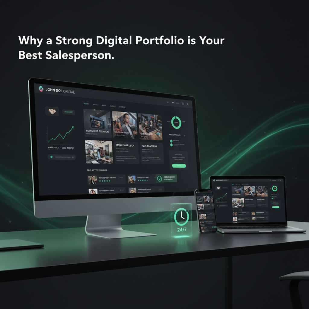 Why a Strong Digital Portfolio is Your Best Salesperson