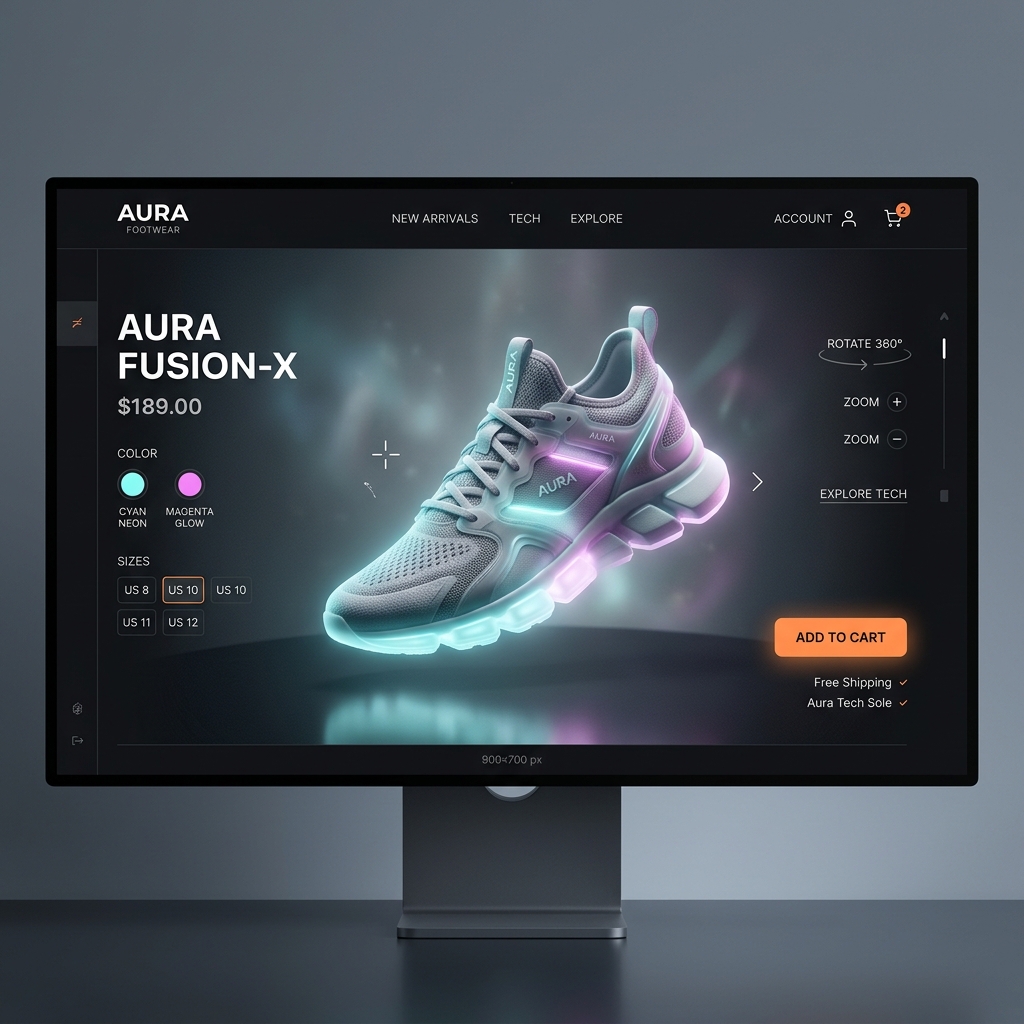 Immersive 3D E-commerce Environment