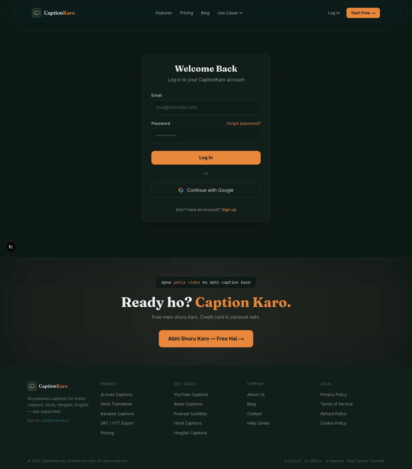 CaptionKaro Project Gallery Image 3