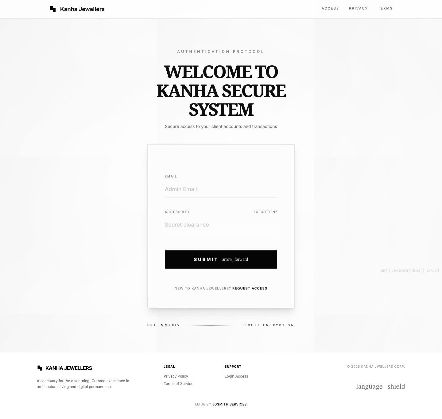 Kanha Jewellers Ledger System Portfolio Preview